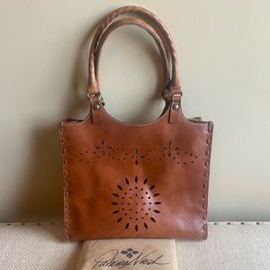 Patricia Nash Italian Leather Shoulder Bag